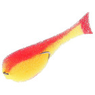 Рыбка поролоновая Helios, 6,5 см, цвет жёлтый/красный, крючок №4 - Фото 1