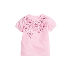 Рубашечка с коротким рукавом, 6-9 месяцев, 2 шт, цвет белый/розовый - Фото 2