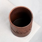 Стакан "Резной", декор, красная глина, 0.35 л, микс - Фото 3