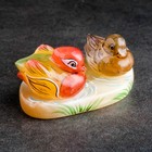 Сувенир «Птички мандаринки», 9,5×7×4 см, селенит - фото 8477218