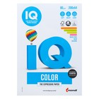 Бумага цветная А4 200 л, IQ COLOR, 80 г/м2, GN/GB/OR/PI по 50л - Фото 2