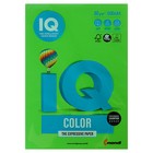 Бумага цветная А4 500 л, IQ COLOR, 80 г/м2, зеленый, MA42 - Фото 1