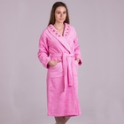 Халат женский, размер 46, цвет розовый 2001 - Фото 1