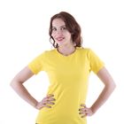 Футболка женская, размер 50-52 (XL), цвет желтый (арт.VSE25prn) - Фото 5