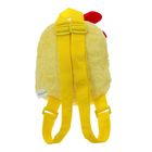 Мягкий рюкзак "Петушок-гребешок", цвет жёлтый - Фото 3