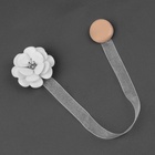 Подхват для штор «Пион», d=5 см, белый - Фото 2