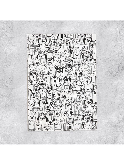 Наклейки детские «Ёжики», раскраска на обороте, 11×15.5 см