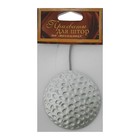 Подхват для штор «Круг», d = 8 см, цвет серебряный - Фото 2