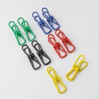 Прищепки для белья Доляна, 5.5×2.9×1.9 см, 10 шт., МИКС - Фото 15