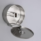 Диспенсер туалетной бумаги, нержавеющая сталь, втулка 6 см - Фото 6