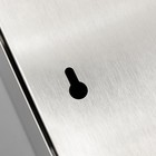 Диспенсер для бумажных листовых полотенец, нержавеющая сталь - Фото 5