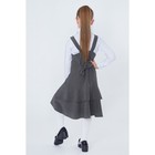 Сарафан для девочки, рост 128 см (8 лет), цвет тёмно-серый13-004 - Фото 7