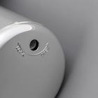 Диспенсер для антисептика/жидкого мыла механический, 400 мл, металл, цвет серый - Фото 4