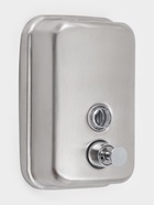 Диспенсер механический для антисептика, жидкого мыла, 500 мл, нержавеющая сталь - Фото 7