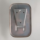 Диспенсер для антисептика/жидкого мыла механический, 850 мл, нержавеющая сталь - Фото 3