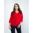 Блузка женская для беременных, размер 48, рост 168, цвет красный (арт. 0348) - Фото 1