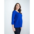 Блузка женская для беременных, размер 44, рост 168, цвет васильковый (арт. 0348) - Фото 2