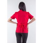 Блузка женская для беременных, размер 46, рост 168, цвет красный (арт. 0307) - Фото 4