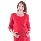 Платье женское для беременных, размер 46, рост 168, цвет красный (арт. 0332) - Фото 7