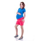 Шорты женские для беременных, размер 48, рост 168, цвет коралловый (арт. 0182) - Фото 2