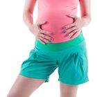Шорты женские для беременных, размер 44, рост 168, цвет зеленый (арт. 0182) - Фото 5