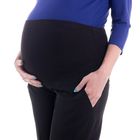 Брюки женские для беременных, размер 46, рост 168, цвет чёрный (арт. 0111) - Фото 5