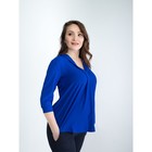Блузка женская для беременных, размер 44, рост 168, цвет васильковый (арт. 0286) - Фото 1