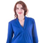 Блузка женская для беременных, размер 48, рост 168, цвет васильковый (арт. 0286) - Фото 7