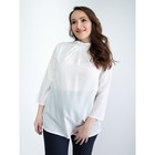 Блузка женская для беременных, размер 48, рост 168, цвет белый (арт. 0340) - Фото 1