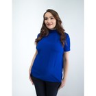 Блузка женская для беременных, размер 50, рост 168, цвет васильковый (арт. 0307) - Фото 2