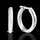 Серьги «Колечко», цвет чернёное серебро - Фото 1