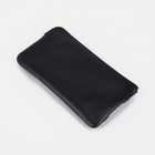 Ключница карманная на молнии, длина 15 см, 2 кольца, цвет чёрный - Фото 3