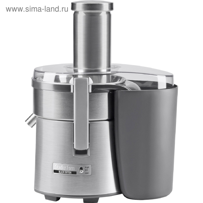 Соковыжималка Stadler Form Juicer Three SFJ.1100, 1250 Вт, серебристая - Фото 1