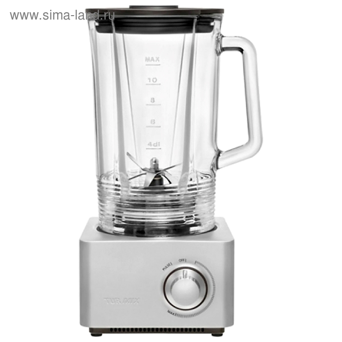 Блендер Turmix Table Blender A33147, 450 Вт, стационарный, серебристый - Фото 1