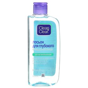 Лосьон для глубокого очищения лица Clean&Clear, для чувствительной кожи, 200 мл 1498009