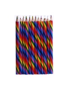 Карандаш Calligrata многоцветный, толстый, заточенный - Фото 7