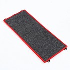 Когтеточка угловая большая, с пропиткой, 67×14 см, микс цветов - Фото 3