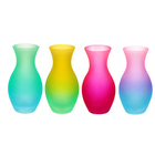 Ваза "Весна" 18/1 радуга матовая 18см МИКС - Фото 3