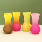 Ваза "Весна" 18/5 радуга матовая 18см МИКС - Фото 3