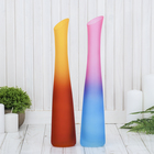 Ваза "Радуга" матовая сред. МИКС 35см - Фото 2