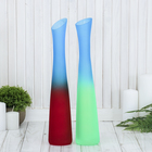 Ваза "Радуга" матовая сред. МИКС 35см - Фото 3