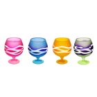 Ваза «Фэнтези», бренди бокал на ножке, 2 л, d=20 см, стекло, МИКС - Фото 4