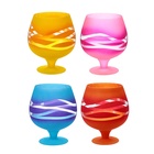 Ваза для цветов «Фэнтези» бренди бокал на ножке, 7 л, h=29 см, d=16.5 см, стекло, МИКС - Фото 5