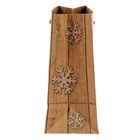 Пакет крафтовый горизонтальный «Новогодняя почта», 23 × 18 × 8 см - Фото 2