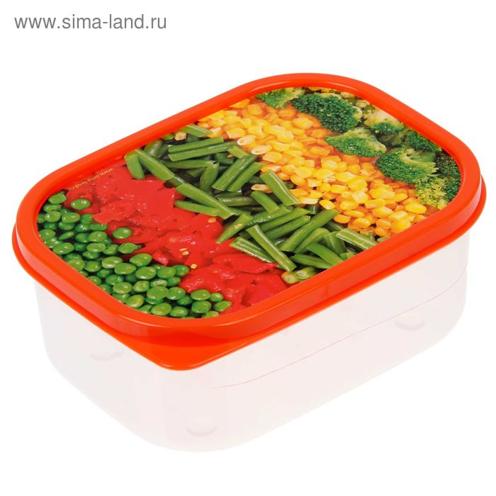 Ланч-бокс "Овощная радуга", 500 мл - Фото 1