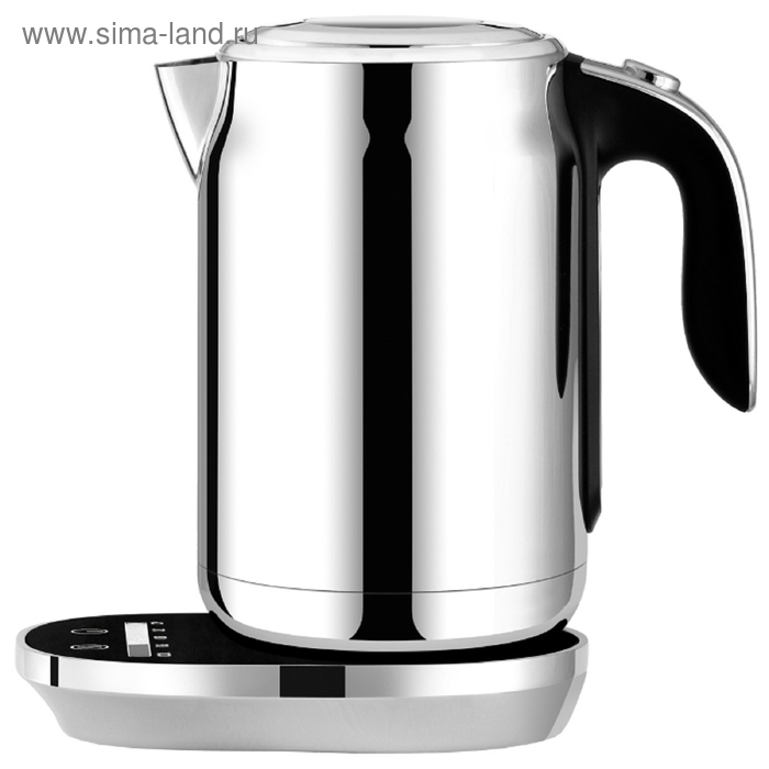 Чайник электрический Element El'Kettle WF11MB, металл, 1.7 л, 2200 Вт, серебристый - Фото 1