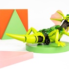 Робот «Ящер» Эврики, электронный конструктор, интерактивный: сенсорный, свет, на батарейках, 92 детали - Фото 8