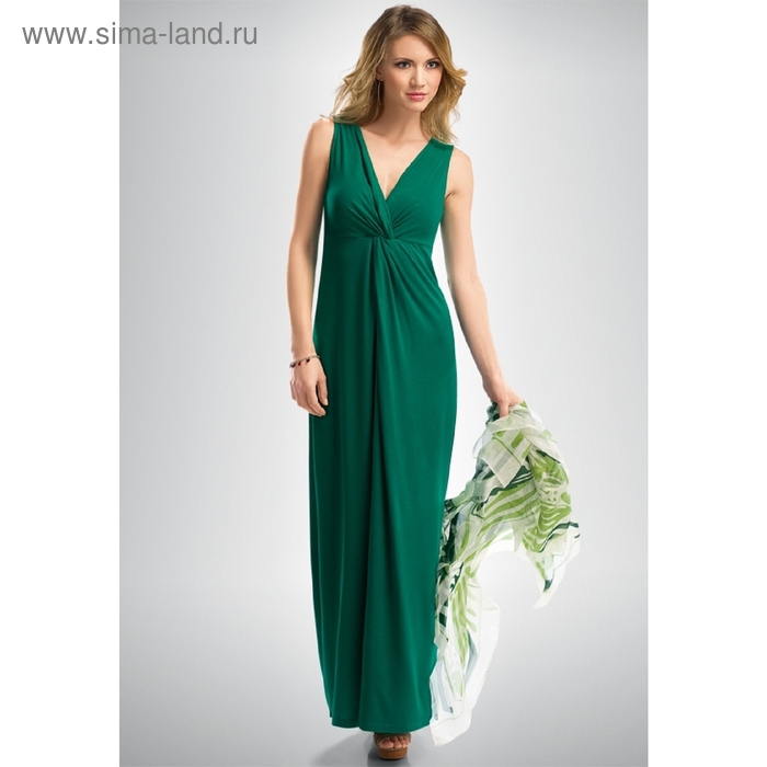 Платье вечернее, размер L, цвет зелёный - Фото 1