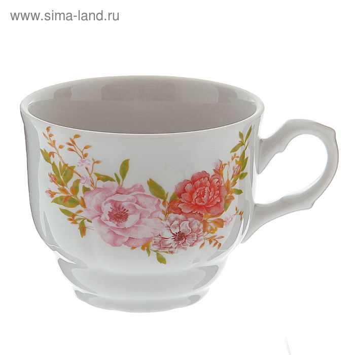 Чашка чайная 250 мл "Тюльпан. Английский сад" - Фото 1