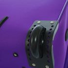 Чемодан с увеличением объёма, средний, 24", 47 л, 2 колеса, выдвижная ручка, цвет фиолетовый - Фото 7